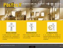 Tablet Screenshot of polyfex-eps.com
